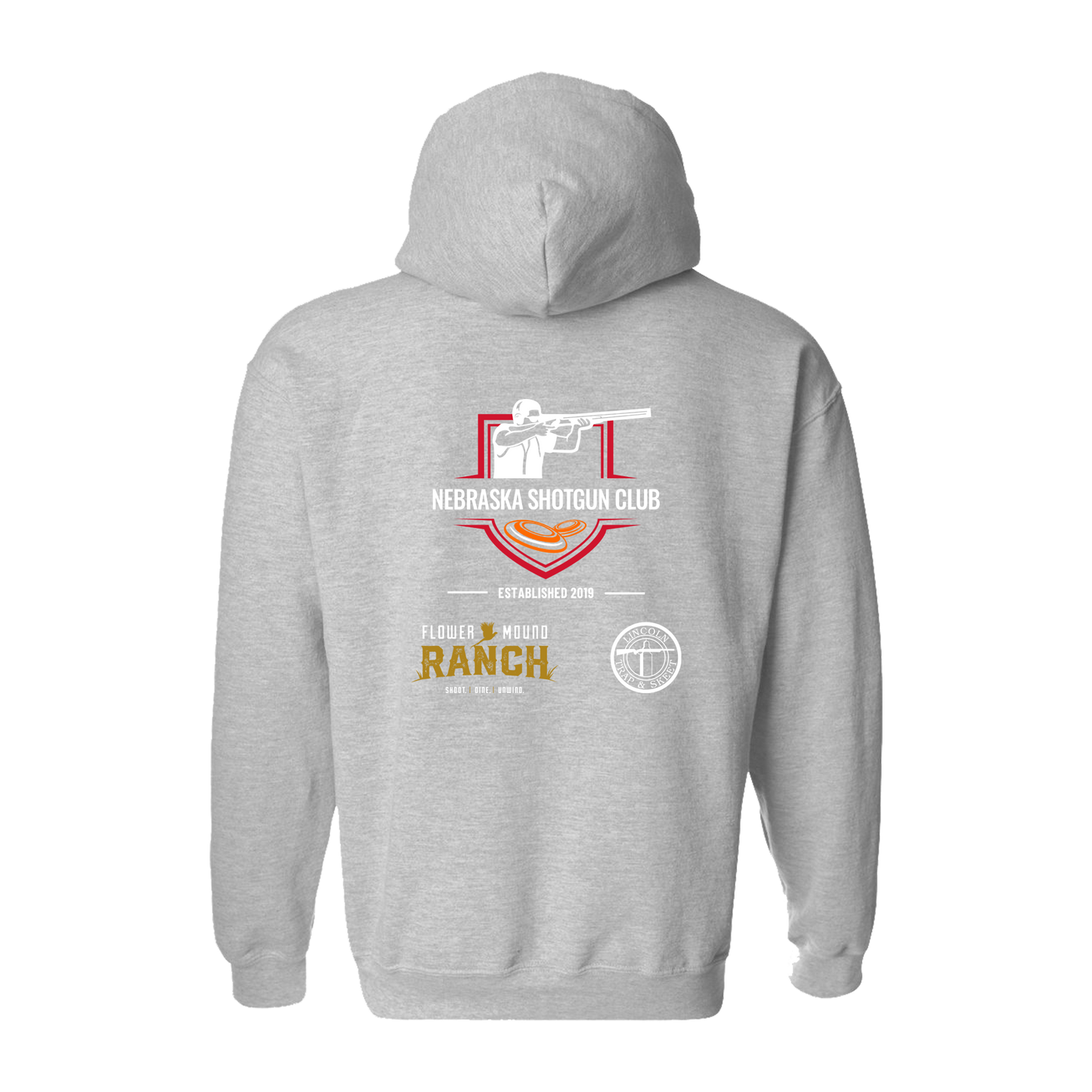 UNL Shotgun Hooded Sweatshirt