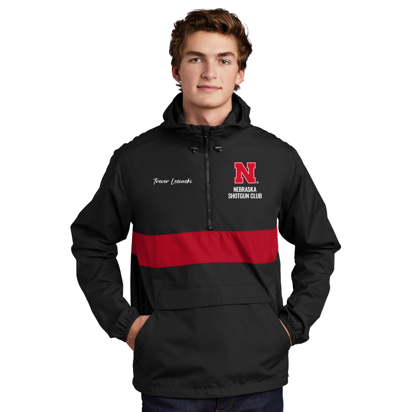 Zipped Pocket Hooded Jacket
