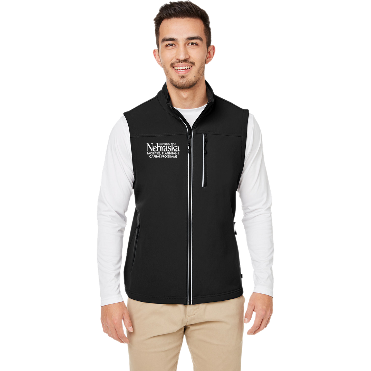 Nautica Mens Wavestorm Softshell Vest