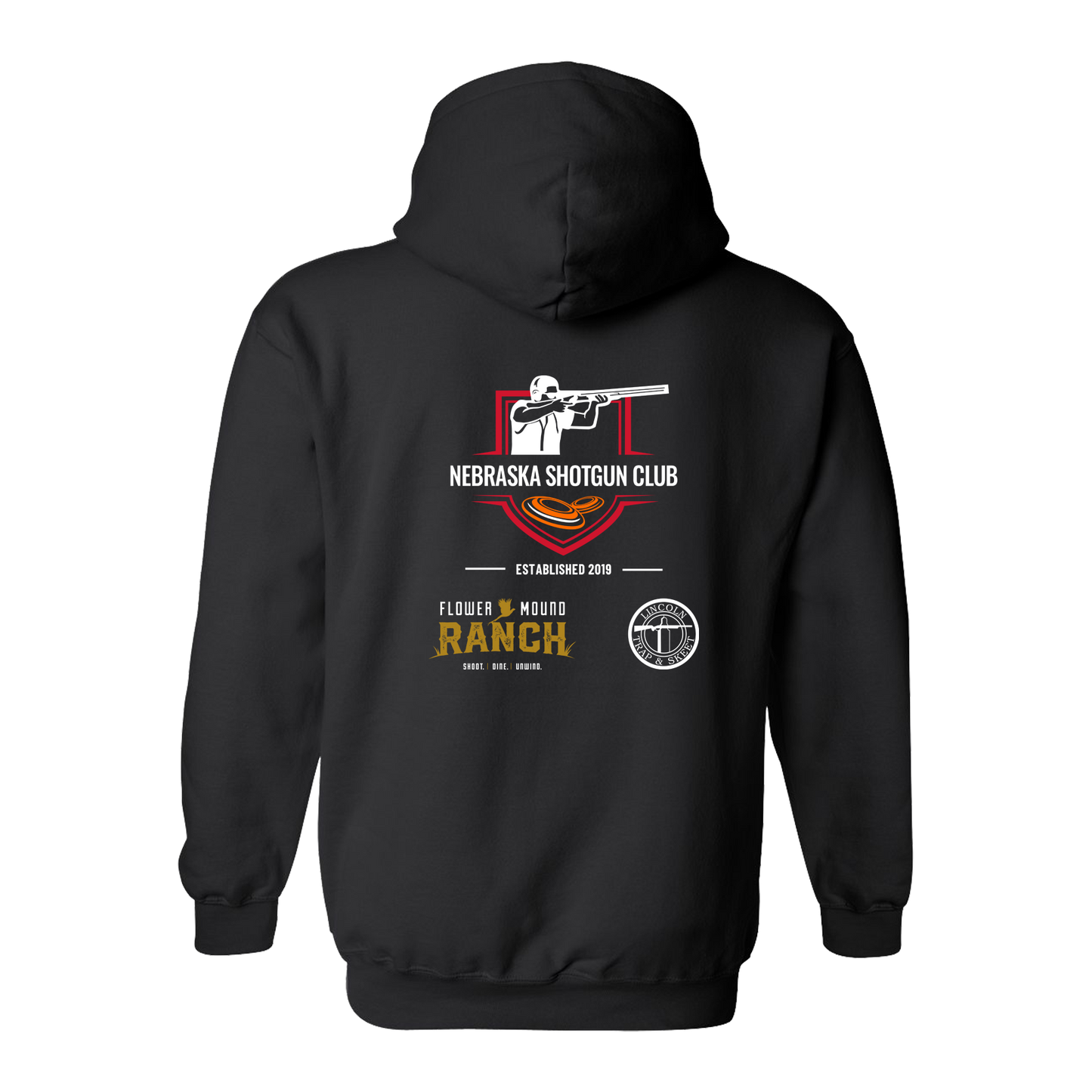 UNL Shotgun Hooded Sweatshirt