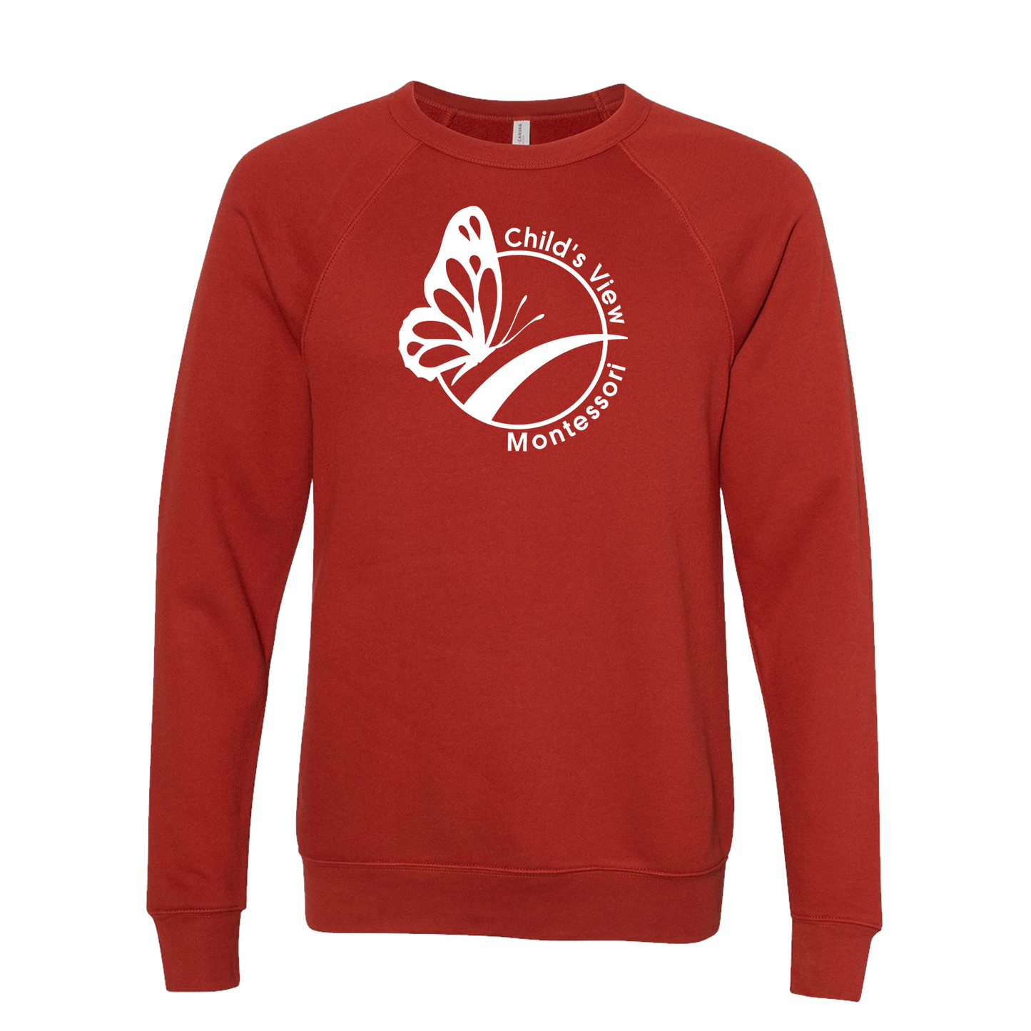 Bella/Canvas Sponge Fleece Raglan Crewneck Sweatshirt