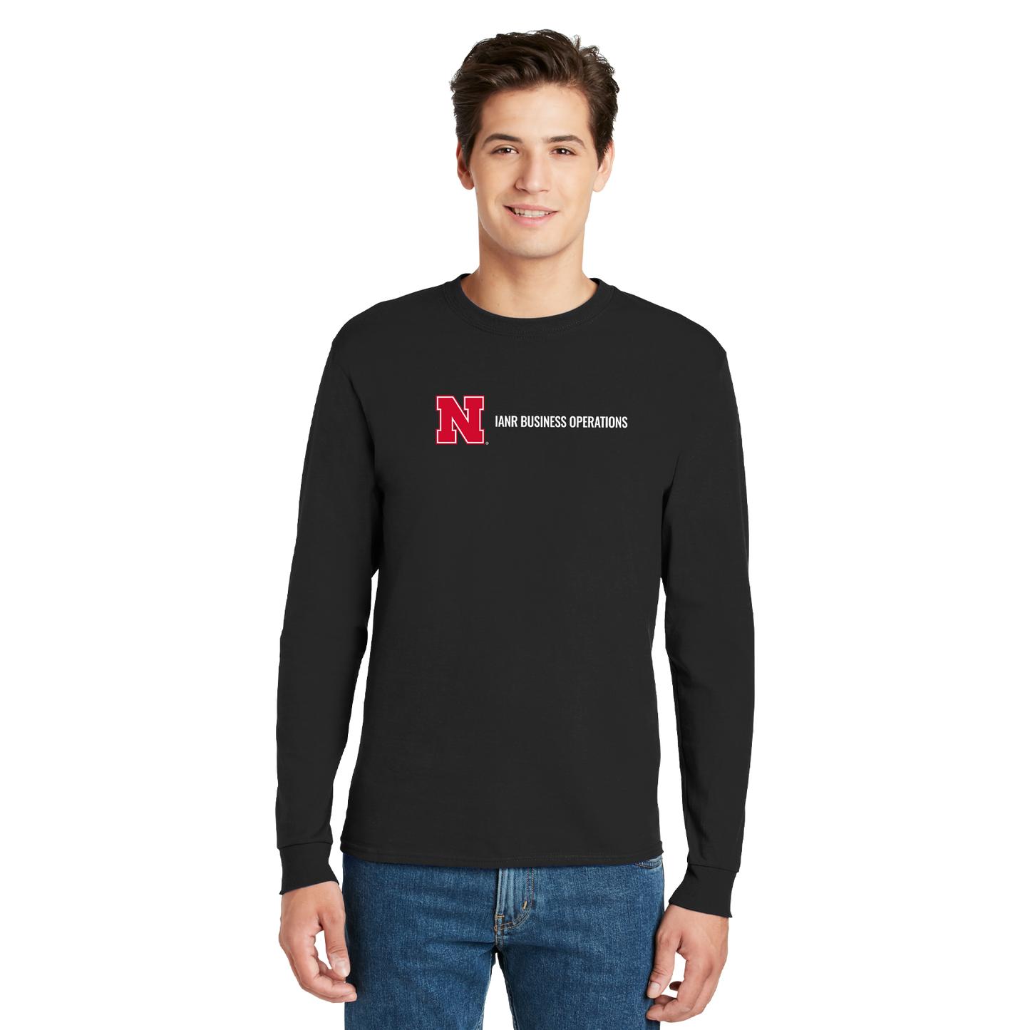 Hanes® Authentic 100% Cotton Long Sleeve