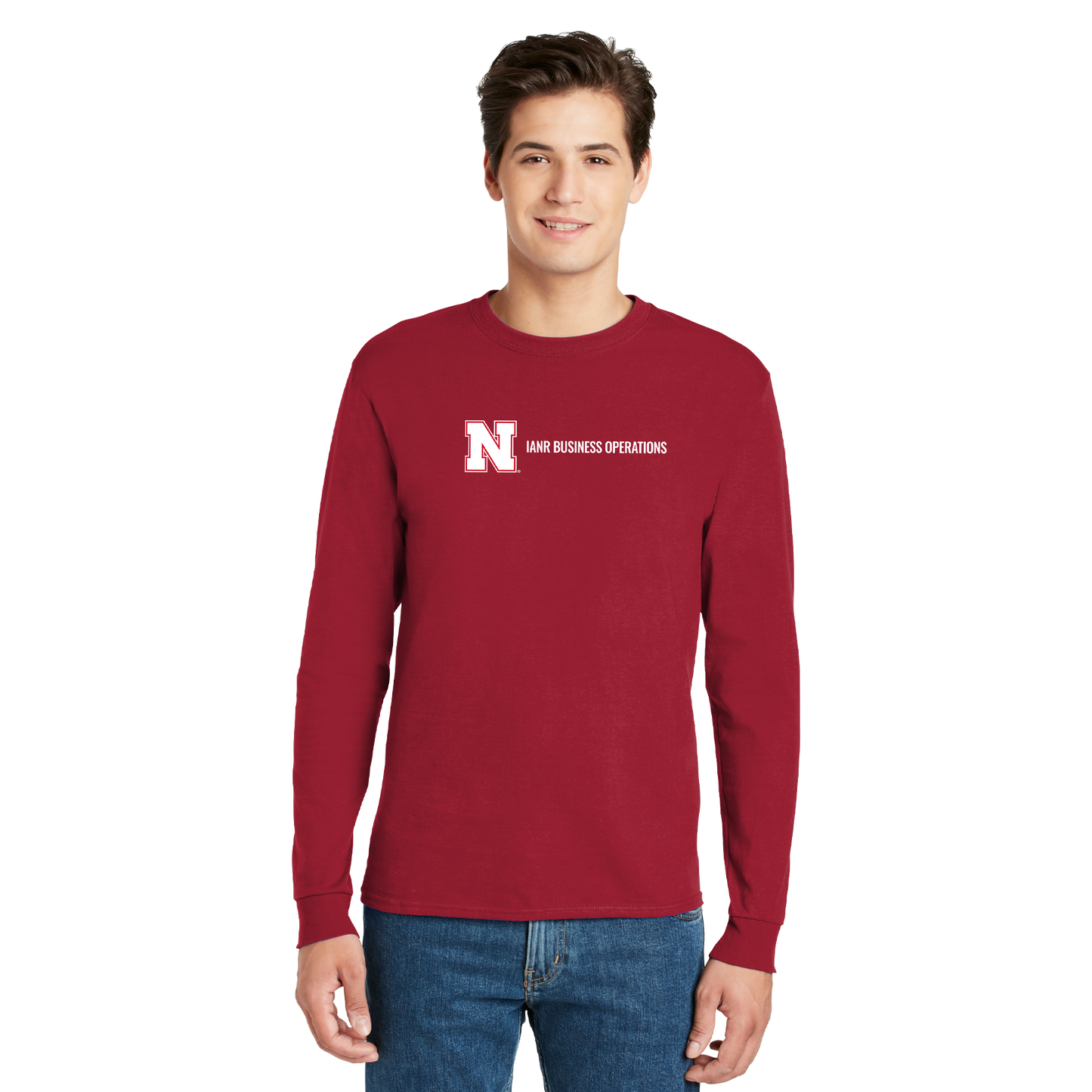 Hanes® Authentic 100% Cotton Long Sleeve