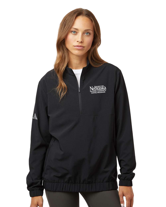 Adidas Women's Stretch Woven Half-Zip Pullover