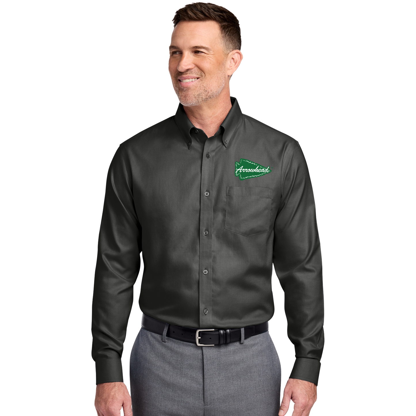 Brooks Brothers® Wrinkle-Free Stretch Nailhead Shirt Arrowhead