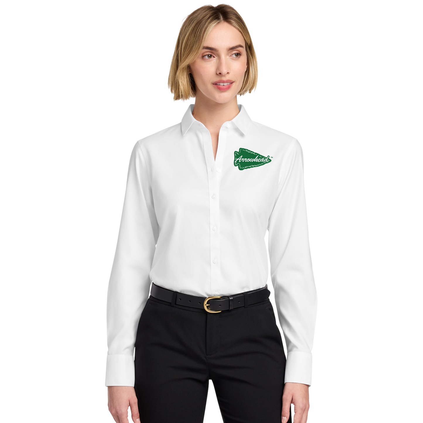 Brooks Brothers® Women’s Wrinkle-Free Stretch Nailhead Shirt Arrowhead
