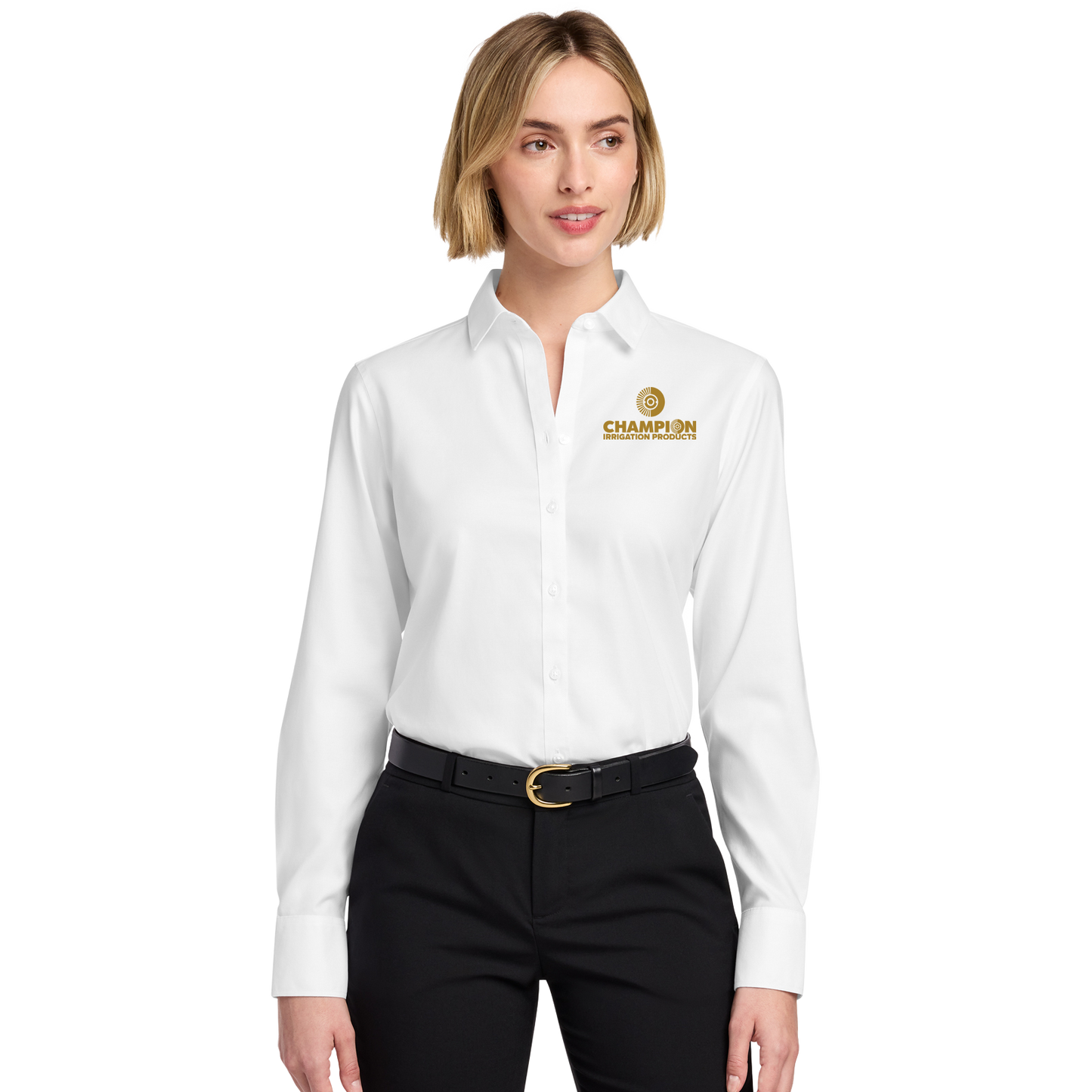 Brooks Brothers® Women’s Wrinkle-Free Stretch Nailhead Shirt Champion Irrigation