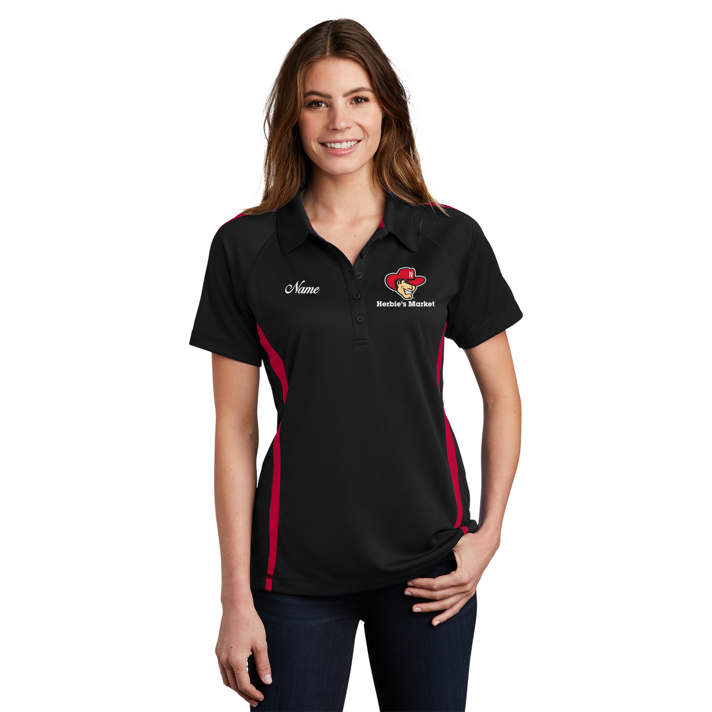 Sport-Tek® Ladies Colorblock Polo