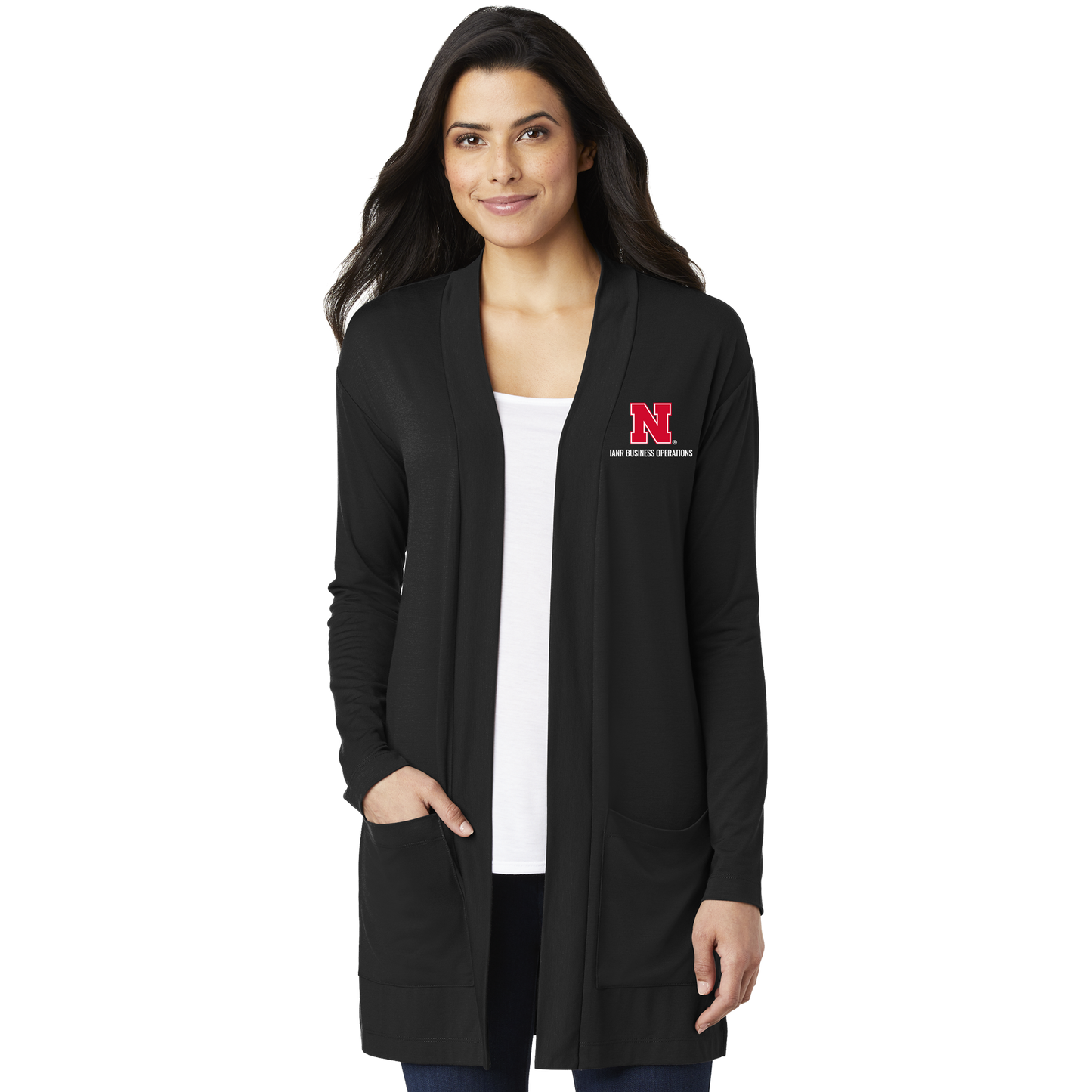 Port Authority Ladies Concept Long Pocket Cardigan