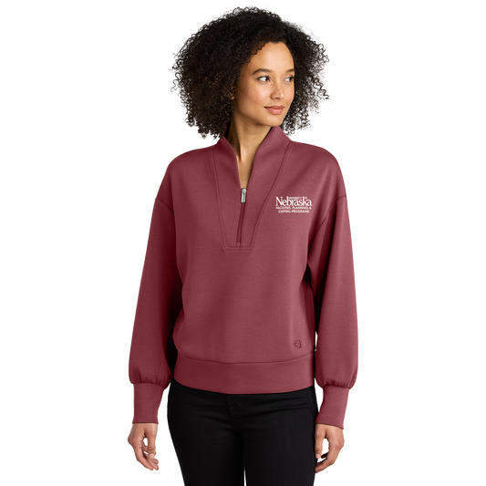 OGIO Womens Transcend 1/4-Zip