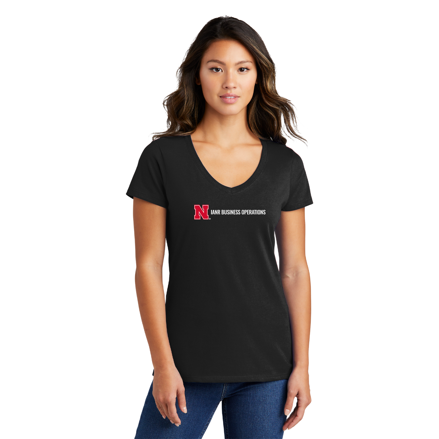 Port & Company® Ladies Fan Favorite™ V-Neck Tee