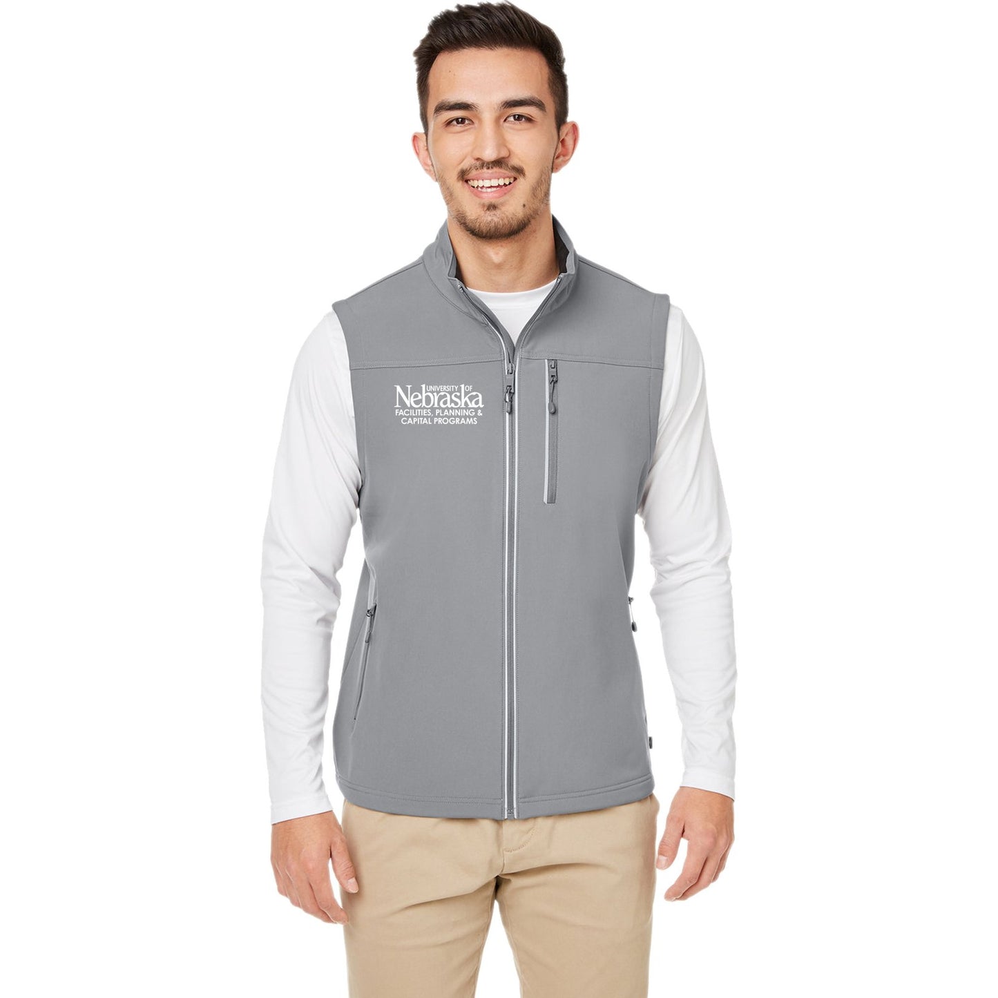 Nautica Mens Wavestorm Softshell Vest