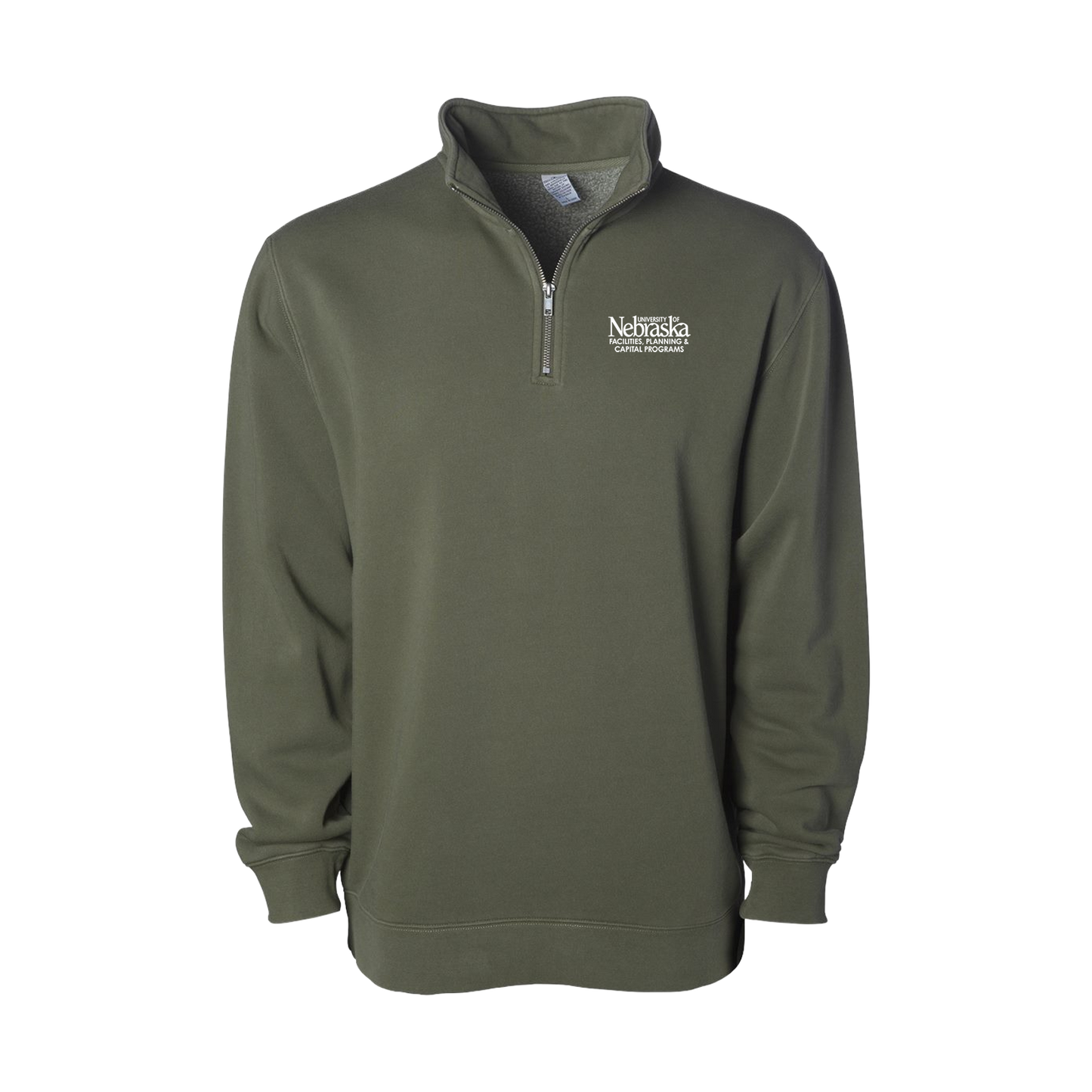 Pigment-Dyed Quarter-Zip Pullover