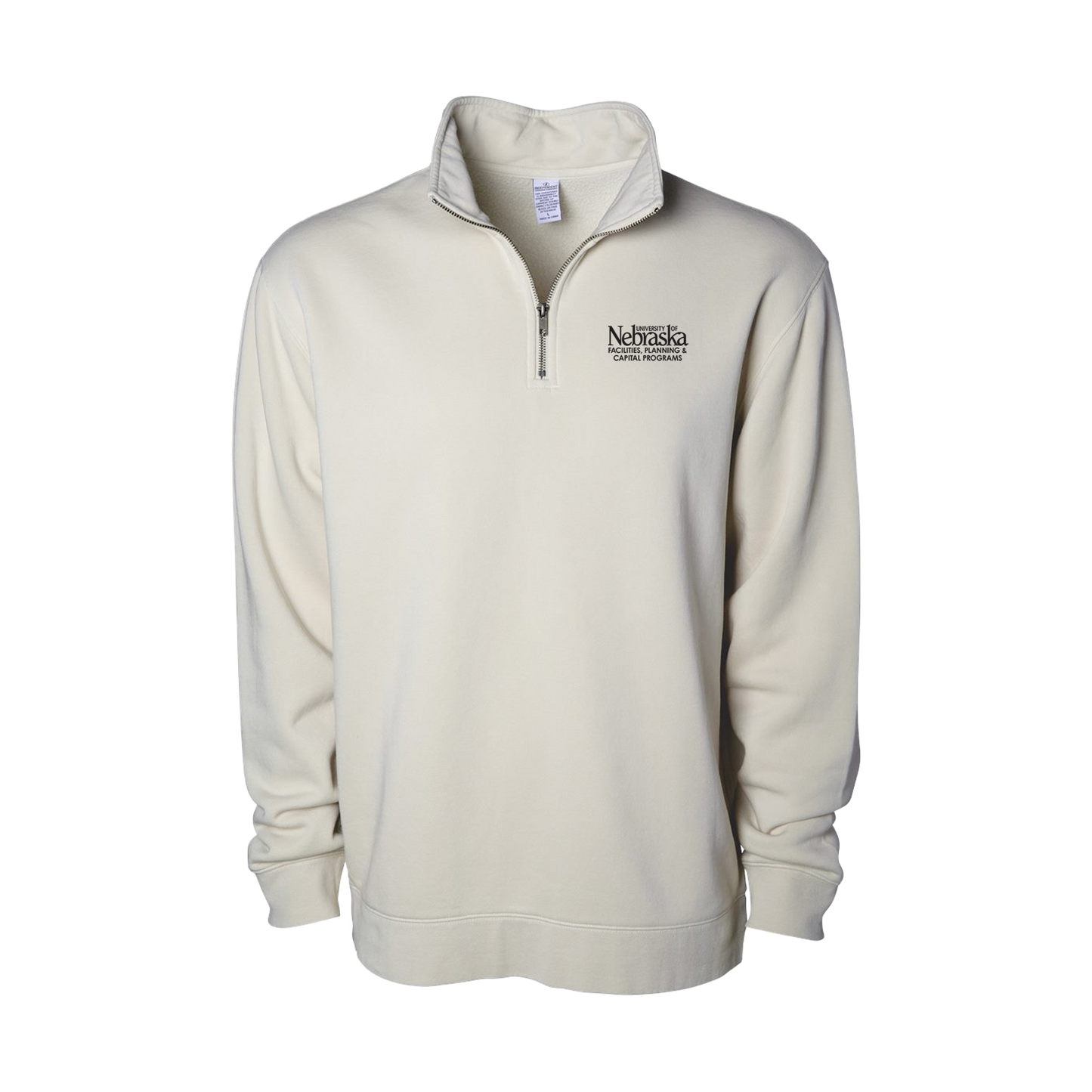 Pigment-Dyed Quarter-Zip Pullover