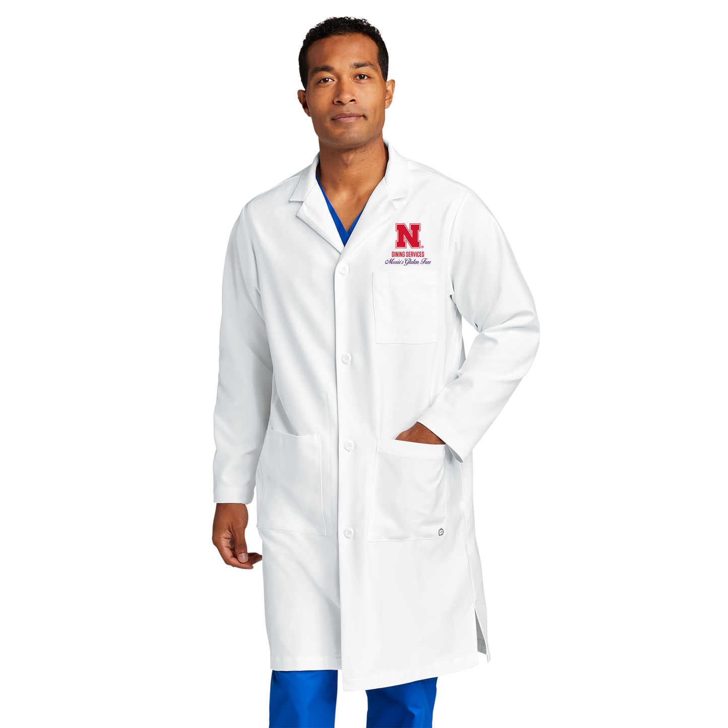 Men's Long Lab Coat