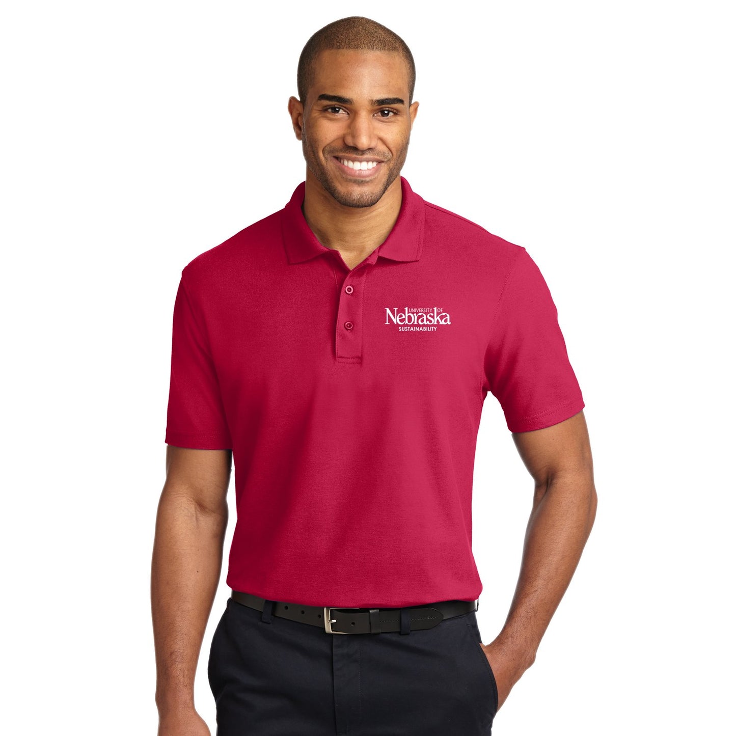 Mens Stain Release Polo